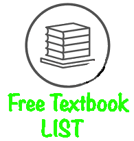 Free Textbook list,chemistry textbooks